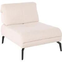 Andas Sessel »Stenlille«, mit Sitztiefenverstellung und Kopfteilverstellung beige
