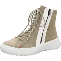 THINK! Think Kusabi Leder gefütterte nachhaltige Stiefelette, 2000 PALLISANDRO/Kombi,