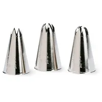 Kaiser Profi-Tüllensortiment Patisserie Edelstahl 3teilig