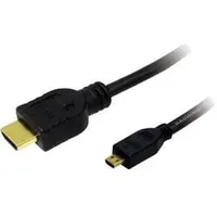 Logilink HDMI Anschlusskabel HDMI-A Stecker, HDMI-Micro-D Stecker 1.00 m