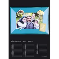 Folia Kalender zum Selbstgestalten 21,0 x 30,1 cm jahresunabhängig,