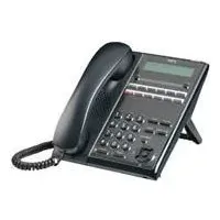 NEC SL2100 - VoIP-Telefon mit Rufnummernanzeige, Telefon, Schwarz