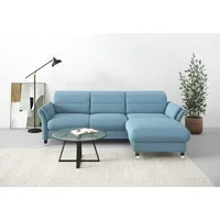 Sit&more Ecksofa »Grenoble L-Form mit Federkern«, wahlweise mit Bettfunktion,
