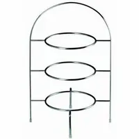 Asa Selection 3-stöckige Etagere A Table Metall Silber Chrom