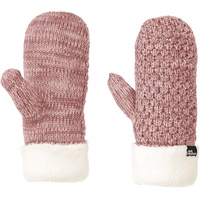 Jack Wolfskin HIGHLOFT Knit Mitten Women Gloves, Afterglow, M