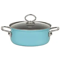 RIESS KELOMAT Kasserolle 20 cm kristallblau