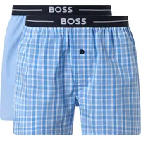 Boss Ew Boxershorts 2 Einheiten Open Blue XL