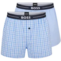Boss Herren Web-Boxershorts, 2er Pack