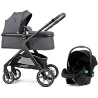 Pixini Nelio Kinderwagen 3in1 dunkelgrau
