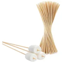BigDean 100 Lagerfeuerspieße 90 cm Bambus