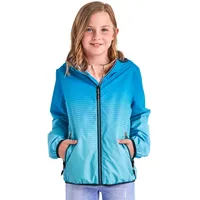 KILLTEC Lyse GRLS JCKT A Funktionsjacke/Regenjacke mit Kapuze, packbar,