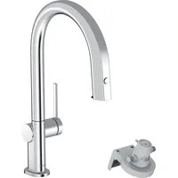 Hansgrohe Aqittura M91 Einhebelmischer Schwarz