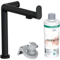 Hansgrohe Aqittura M91 1jet, Starter Set, mattschwarz