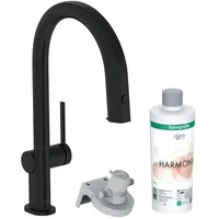 Hansgrohe Aqittura M91 Einhebelmischer Schwarz
