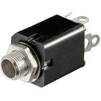 Goobay Klinkeneinbaubuchse - 6,35 mm Stereo