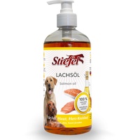 Stiefel Lachsöl Hunde Ergänzungsfuttermittel 500ml