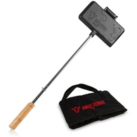 BBQ-Toro Sandwicheisen 20,5 cm Gusseisen schwarz