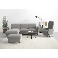 Sit&more Ecksofa »Grenoble L-Form mit Federkern«, wahlweise mit Bettfunktion,