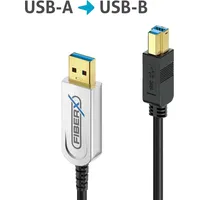 FIBERX Serie - USB 3.1 Glasfaser Kabel - USB-A