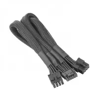 Thermaltake Sleeved PCIe Gen 5 Splitter Cables, AC-063-CN1NAN-A1, Black