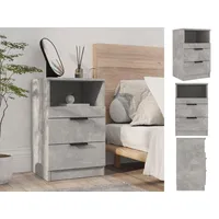 VidaXL Nachtschrank Betongrau 3930 x 36 x 1220 cm
