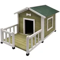 Nobby Hundehütte Talamone Java 115 x 76 cm braun-weiß