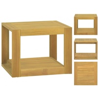 VidaXL Wand-Badregal 45x45x35 cm Massivholz Teak