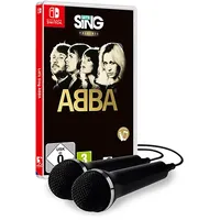 Plaion Let's Sing ABBA + 2 Mikrofone Nintendo Switch-Spiel