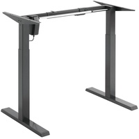 Ergo Office elektrisch höhenverstellbarer Schreibtisch, Tischgestell bis 80kg