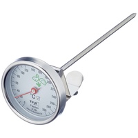 TFA Dostmann Analoges Fettthermometer, aus Edelstahl, praktischer Küchenhelfer, optimale