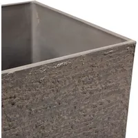 Beliani Blumenkübel 35x35x70cm Steingemisch/Polyresin