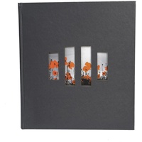 Quo Vadis Fotoalbum MILANO 29x32 cm, 60 schwarze Seiten