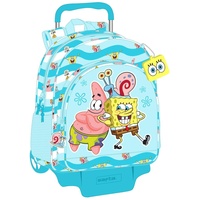 Safta Spongebob Stay Positive Blau Weiß