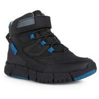 GEOX Flexyper Boy B Abx Ankle Boot, Black Petrol,
