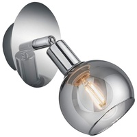 Trio Reality Leuchten Wandspot Brest R80591006, Metall Chrom, Glas