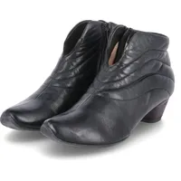 THINK! AIDA leder gefütterte nachhaltige nachhaltige Stiefelette SCHWARZ, 38