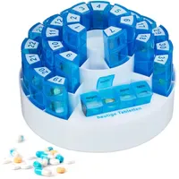 Relaxdays Medikamentenbox für 31 Tage