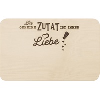SHEEPWORLD GRUSS & CO Holzbrettchen Motiv "Zutat" | Schneidebrettchen