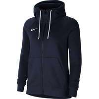 Nike Park 20 Fleece Kapuzenjacke Damen obsidian/white/white M