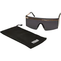 URBAN CLASSICS Sunglasses Sardinia Sonnenbrille, Black/Gold, Einheitsgröße EU