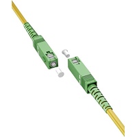 Goobay 59640 Glasfaserkabel (FTTH) (OS2) Simplex/SC APC (8°) Stecker