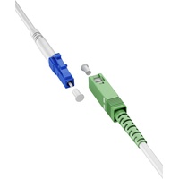 Goobay Glasfaserkabel (FTTH), Singlemode (OS2) White, (Simplex)