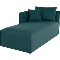 Otto home Ottomane OTTO HOME "Nöre", blau (petrol), B:90cm