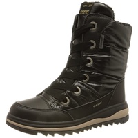 GEOX Mädchen J Adelhide Girl B Ab Stiefel, Schwarz,