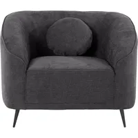 LEONIQUE Sessel »Ashly«, in 3 Bezugsvarianten, Bouclé, Samtoptik und
