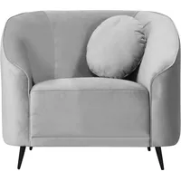 LEONIQUE Sessel »Ashly«, in 3 Bezugsvarianten, Bouclé, Samtoptik und