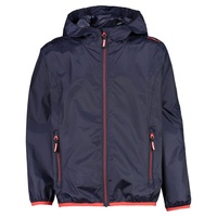 CMP Fix Hoodie Regenjacke Mädchen navy/red/kiss 140