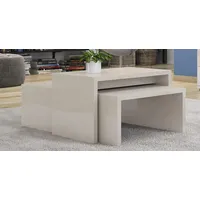 PLACES OF STYLE Couchtisch »Piano«, UV lackiert, 2-er Set