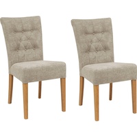 Home Affaire Polsterstuhl Queen (Set) 2 St., Feinstruktur Strukturoptik,