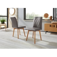 Home Affaire Esszimmerstuhl Brest (Set) 2 Stk.Gestell aus eiche